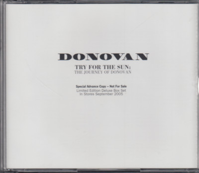 donovan try for the sun 3x cd promo 