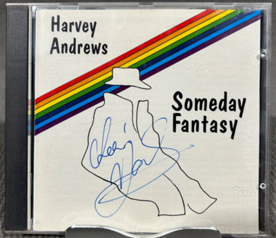 *SIGNED COPY* HARVEY ANDREWS - '' SOMEDAY FANTASY '' CD 1994 FOLK MUSIC LBEE CD006