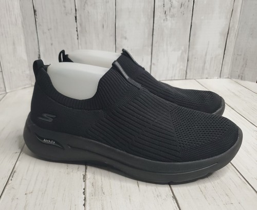 ＳＨＯＷ－ＹＡ Skechers Womens Go Walk Arch Fit 124409 Gray Casual Shoes
