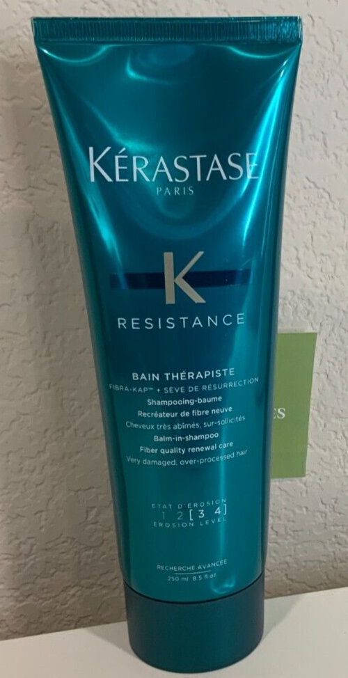 Kerastase Resistance Bain Therapiste 250ml / 8.5oz Repairing Shampoo