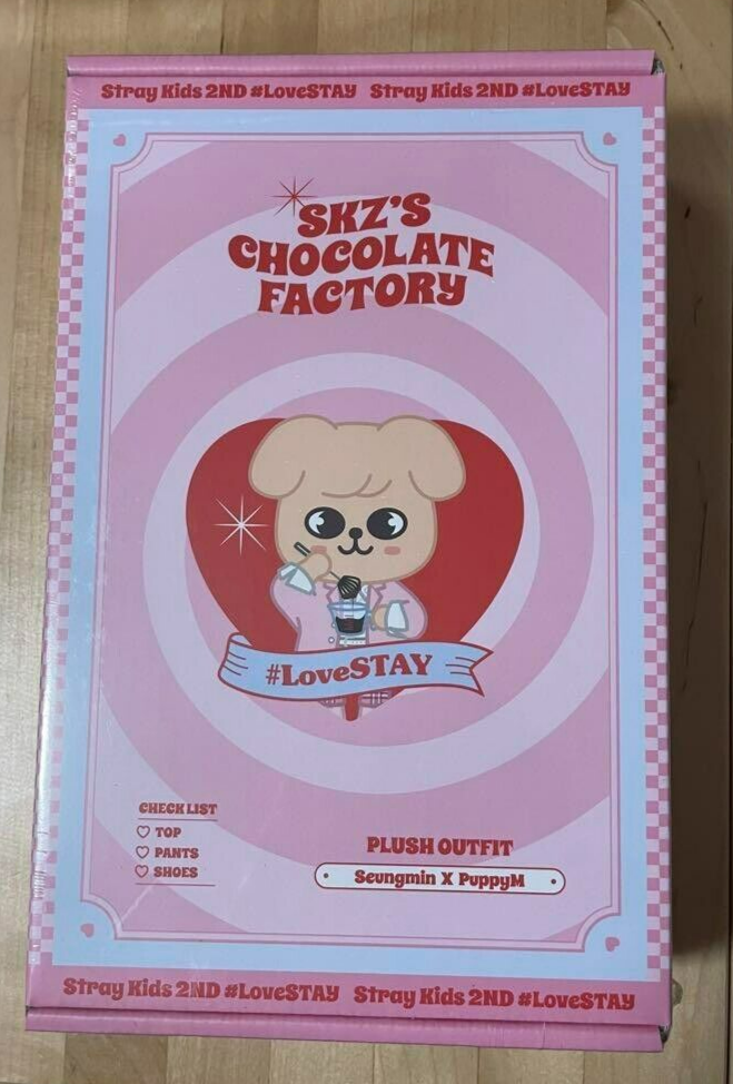 STRAY KIDS SKZOO PuppyM Seungmin chocolatefactory 2nd penmi STRAY KIDS SKZOO PuppyM Seungmin chocolatefactory 2nd penmi