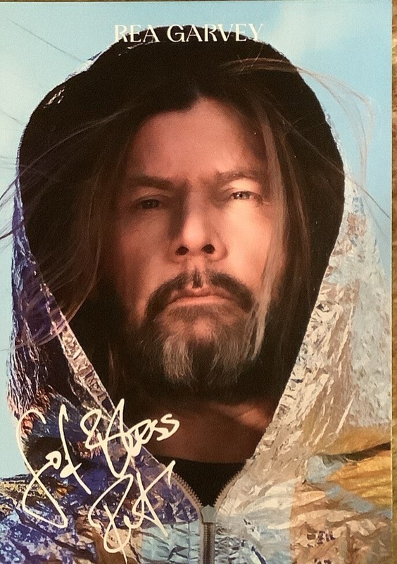 Autogrammkarte Rea Garvey Signiert 2024