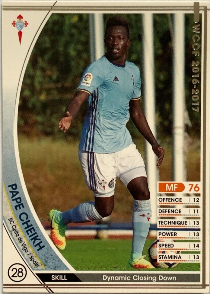 wccfカード Tsutomu NISHINO WCCF Football Soccer card Sports TCG Japan