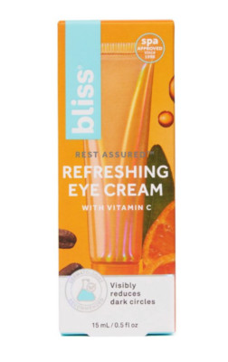 Bliss Rest Assured Eye Cream Dark Circle & Depuffing Eye Cream 15ml