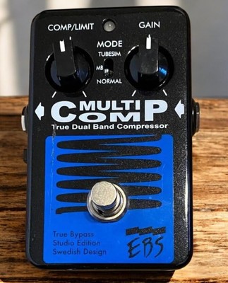 EBS MultiComp SE Compressor - Used, Essential for Musicians & Performers