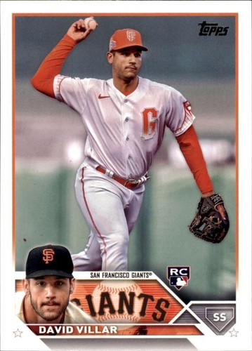 2023 Topps Complete Set - David Villar #277