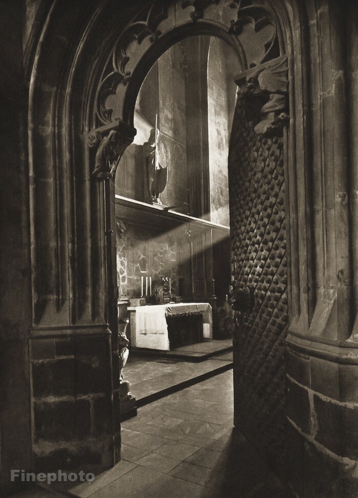 【Josef Sudek: Saint Vitus’s Cathedral 】 Josef Sudek St. Vitus cathedralArt Blart _ art and cultural