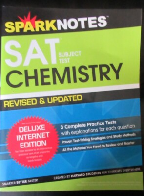 SPARKNOTES SAT: CHEMISTRY- SUBJECT TEST, REVISED