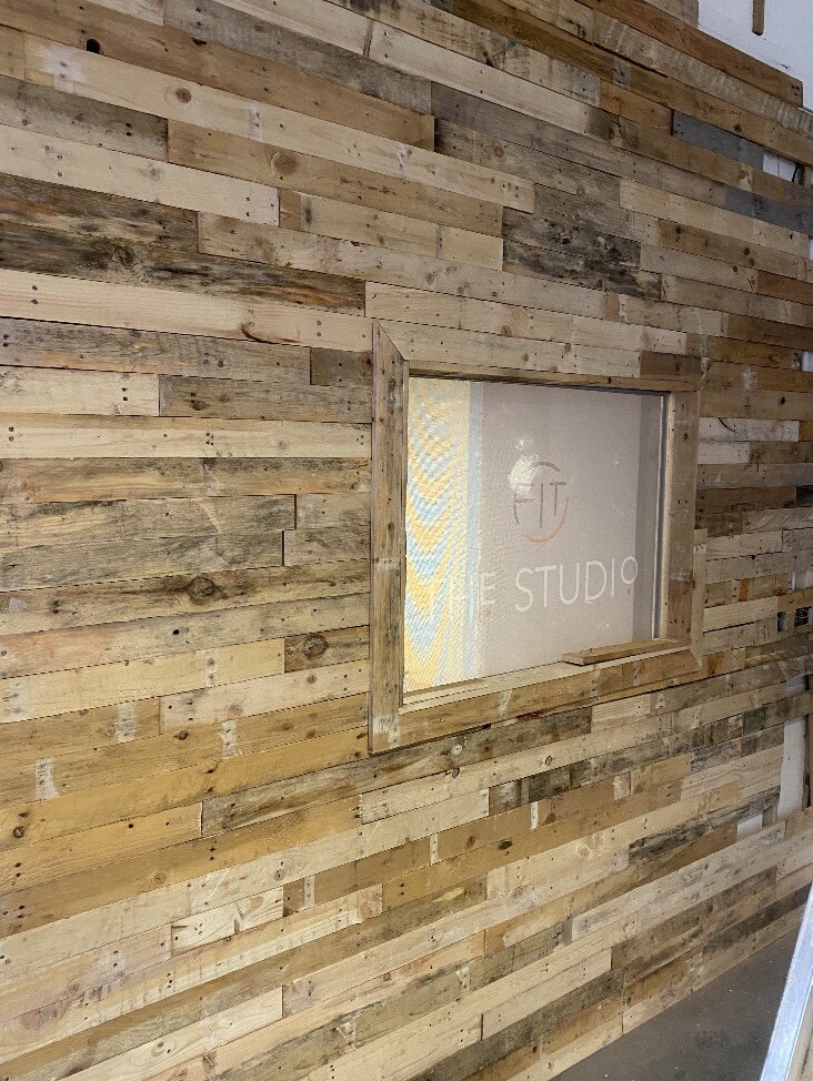 1 SQUARE METRE OF RECLAIMED PALLET WOOD CLADDING BIRMINGHAM in Perry