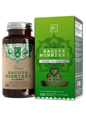 Focus Supplements Bacopa Monnieri Inhalt: 120 Kapseln Neu