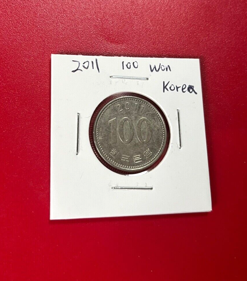 100ウォン硬貨 2011 韓国 100 won coin 2011 Korea 2011 South Korea 100 Won - Nice World Coin !!! | eBay