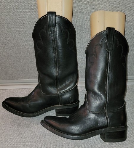 Hondo Boots ブラック ヴィンテージ　ウエスタンブーツ　/P3092 Hondo Boots ブラック ヴィンテージ ウエスタンブーツ /P3092