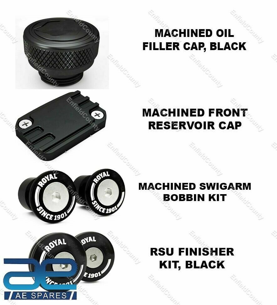 Royal Enfield Interceptor 650 Continental GT 650 Accessories Combo Pack of 4 