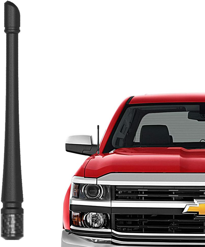 Short Antenna Compatible with Chevy Silverado & GMC Sierra Trucks All Model Year