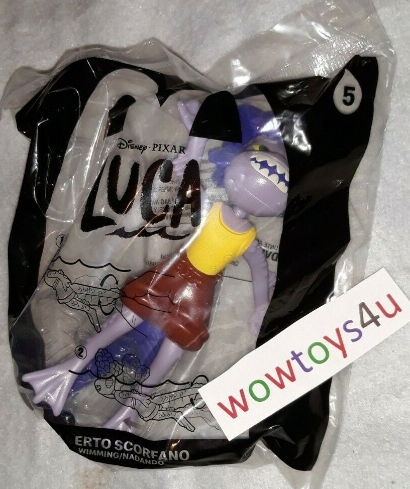 Free Shipping Mcdonald S 21 Disney Pixar Luca Happy Meal Toys Pricetronic