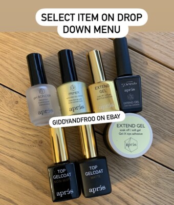 APRES GEL X - EXTEND GEL/PRIMER/BOND/TOP COAT/MATTE TOP - SELECT ITEM 