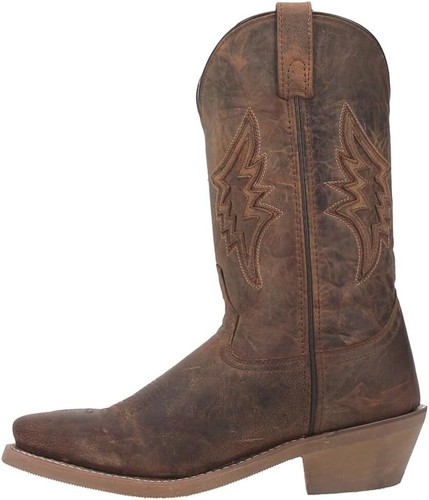Pre-owned Laredo Men's Round Toe Western Boot In Taupe