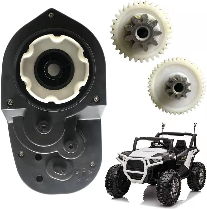 JRRXM 24V High Power Gearbox for Power Wheels, High Torque 2