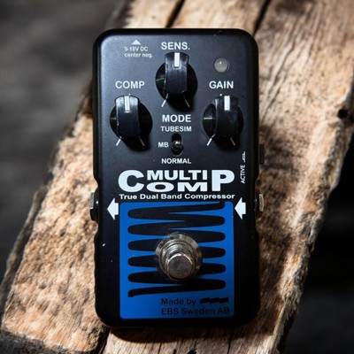 EBS MultiComp Bass Compressor Pedal Used