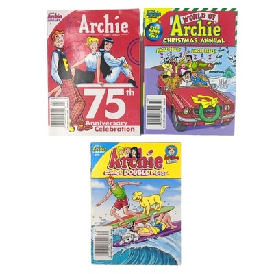 Archie Library Lot World of 73 Christmas Annual Double Digest 270 75th Jumbo 4