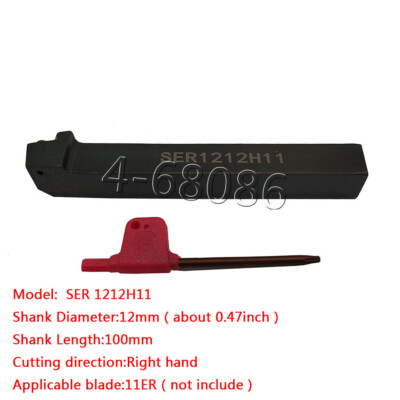 SER 1212H11 0.47inch Thread holder Lathe holder turning indexable tools FOR 11ER