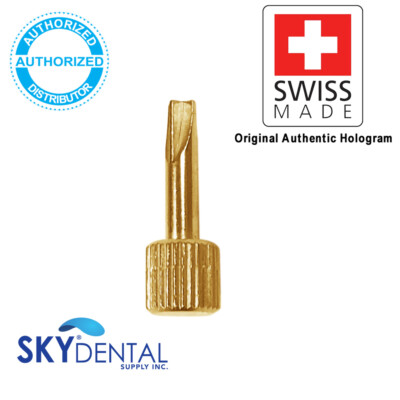 Post Key Cross or Hollow Wrench for screw posts NORDIN Dental Screw Post Keys