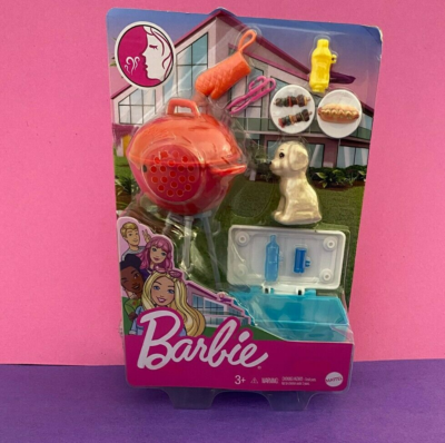 Barbie best sale bbq playset