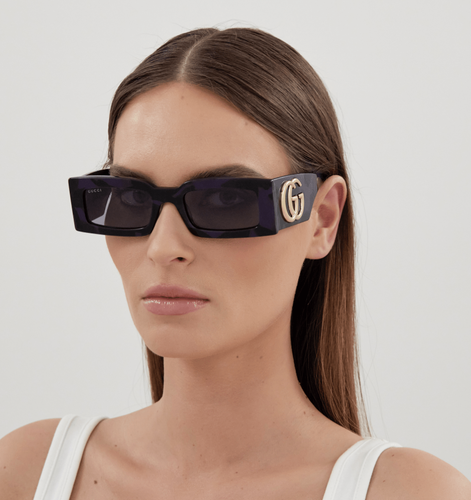 GUCCI GUCCI GG1425S-003 HAVANA HAVANA GREY SUNGLASSES