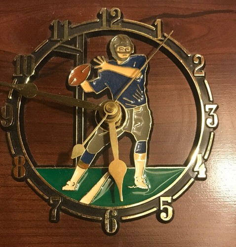 Troy Aikman 1995 Pinnacle Card Analog Clock Plaque Dallas Cowboys NFL