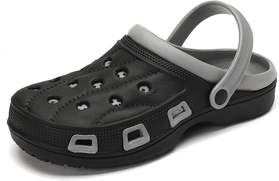 SANOSSI Mens Garden Clogs Sports Sandals Outdoor Indoor Slippers