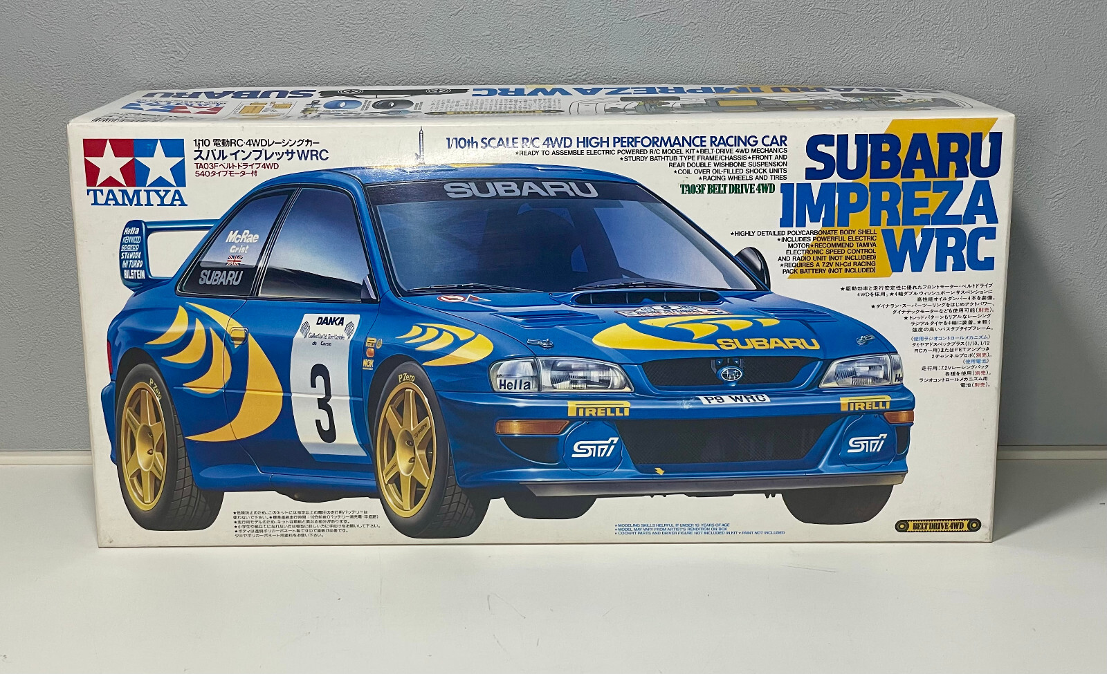 タミヤ 1/10ラジコンボディ インプレッサ WRC 2001 レア 【公式通販】