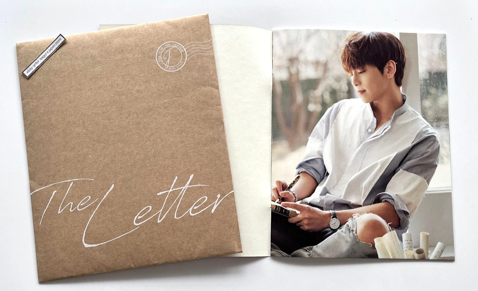 ジョンヒョン AGIT THE LETTER BROCHURE SHINee JONGHYUN THE AGIT The Letter Official Brochure | eBay