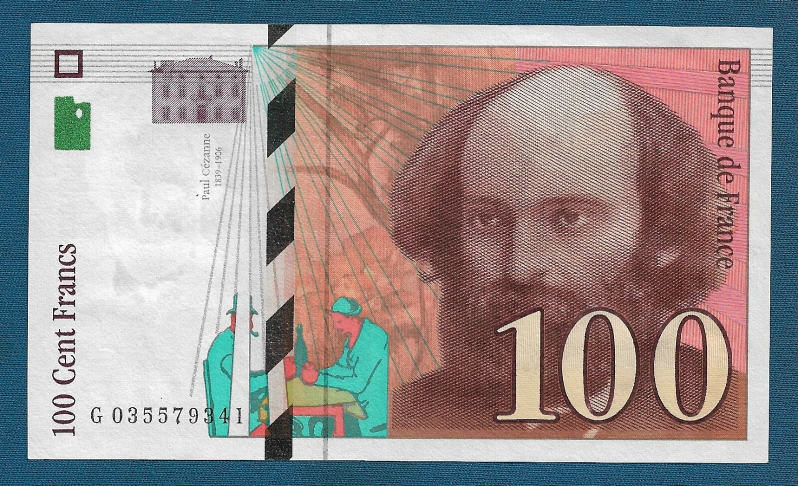 な　フランス　1 100 Francs Cézanne (type 1997) - France – Numista
