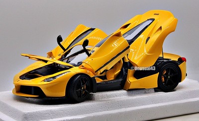 1/18 BBR Ferrari Laferrari Giallo Diecast Opening parts / Autoart ,Minichamps