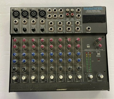 Live Studio Mixers Mackie Micro Series 12