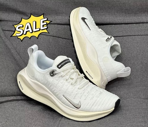 🔥Nike ReactX Infinity Run 4 White Chrome DR2670-104 Size