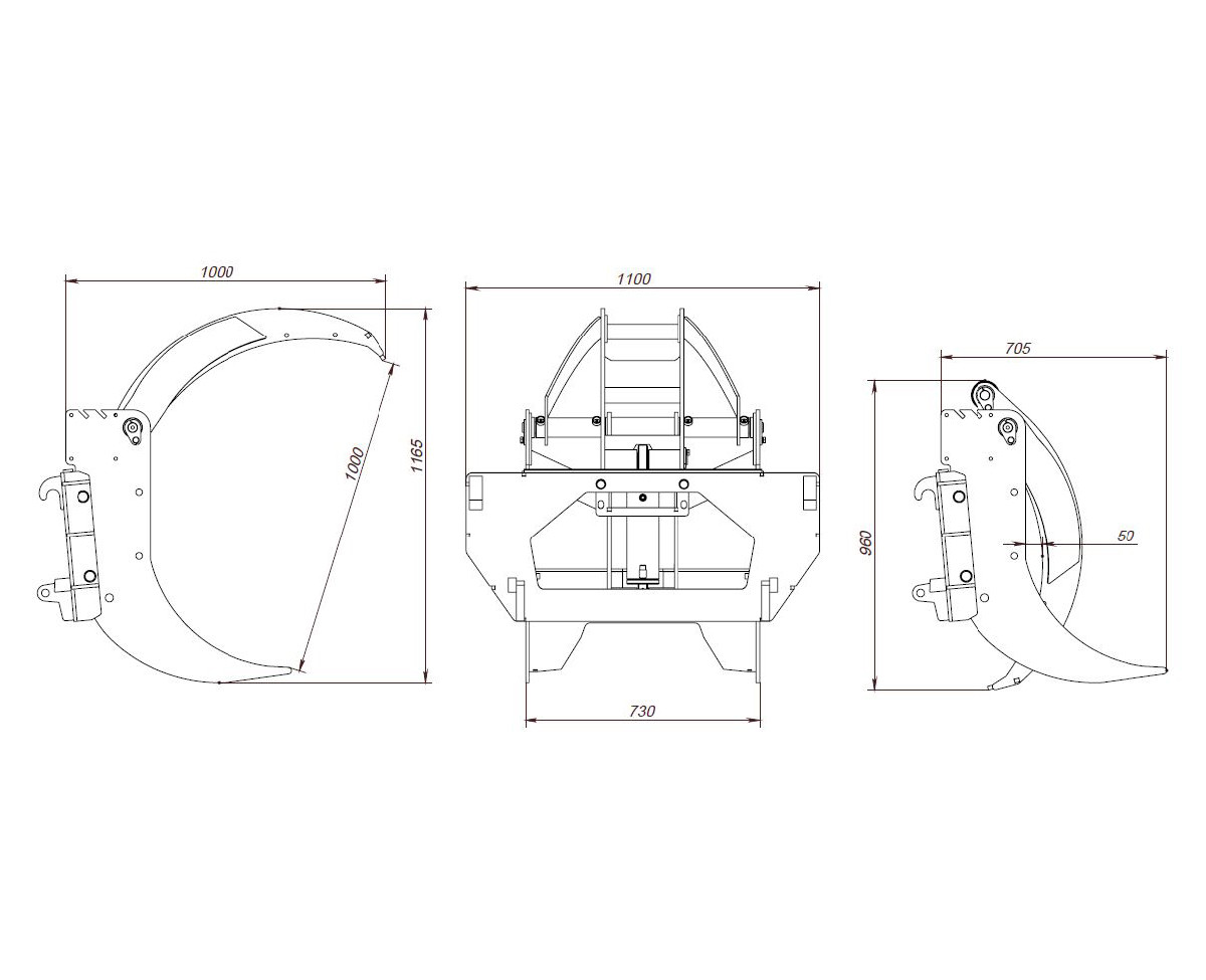 Log Grab for Tractor Loader--FREE SHIPPING--