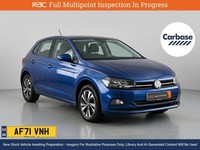 2021 Volkswagen Polo 1.0 EVO Match Hatchback 5dr Petrol Manual Euro 6 (s/s) (80 