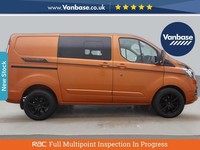 2022 Ford Transit Custom 2.0 300 EcoBlue Limited Crew Van Double Cab 5dr Diesel 