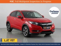 2017 Honda HR-V 1.5 i-VTEC EX SUV 5dr Petrol CVT Euro 6 (s/s) (130 ps) SUV PETRO