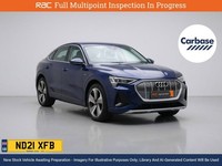 2021 Audi e-tron 300kW 55 Quattro 95kWh S Line 5dr Auto ESTATE ELECTRIC Automati