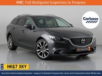 2018 Mazda Mazda6 2.2 SKYACTIV-D Sport Nav Estate 5dr Diesel Auto Euro 6 (s/s) (