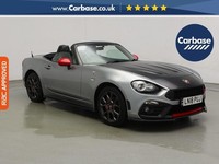 2018 Abarth 124 Spider 1.4 MultiAir Convertible 2dr Petrol Manual Euro 6 (170 ps