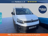 2022 Citroen Berlingo 1.5 BlueHDi 1000 Enterprise M Pro Panel Van 5dr Diesel Man