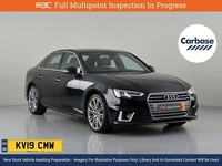 2019 Audi A4 2.0 TFSI 35 S line Saloon 4dr Petrol S Tronic Euro 6 (s/s) (150 ps)