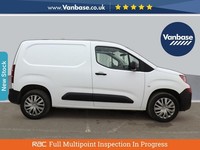 2022 Peugeot Partner 1.5 BlueHDi 1000 Professional Premium Standard Panel Van 5d