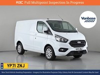 2021 Ford Transit Custom 2.0 300 EcoBlue Limited Panel Van 5dr Diesel Manual L1 