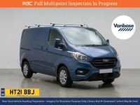 2021 Ford Transit Custom 2.0 280 EcoBlue Limited Panel Van 5dr Diesel Manual L1 