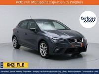 2021 SEAT Ibiza 1.0 TSI FR Hatchback 5dr Petrol Manual Euro 6 (s/s) GPF (95 ps) 