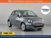 2018 Fiat 500 1.2 Lounge Hatchback 3dr Petrol Manual Euro 6 (s/s) (69 bhp) Hatch